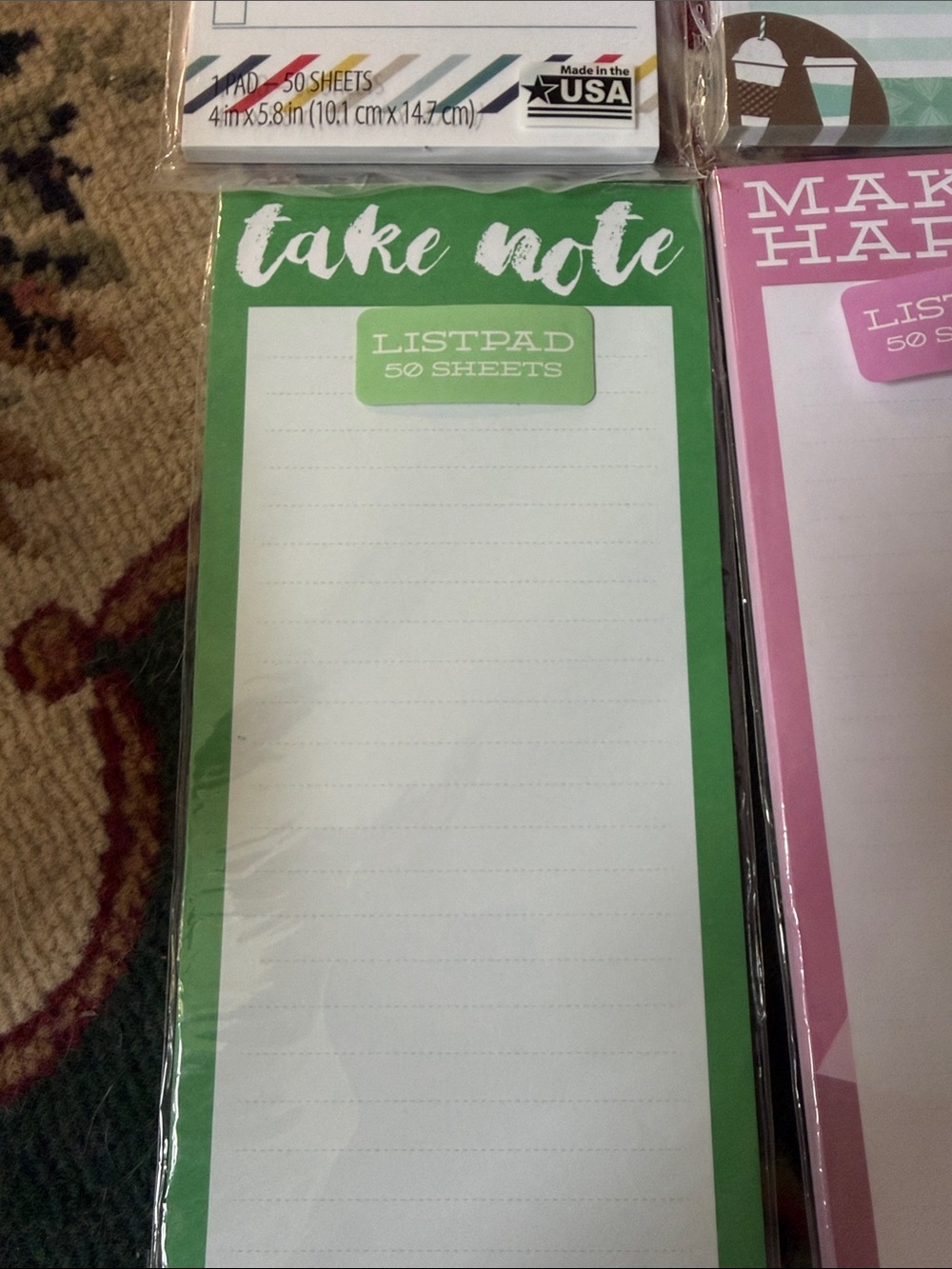 Miscellaneous note pads - Picture 2 of 5